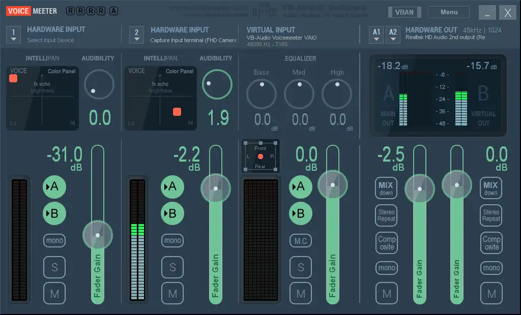 VB-Audio VoiceMeeter