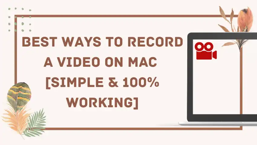 how to record a video on mac