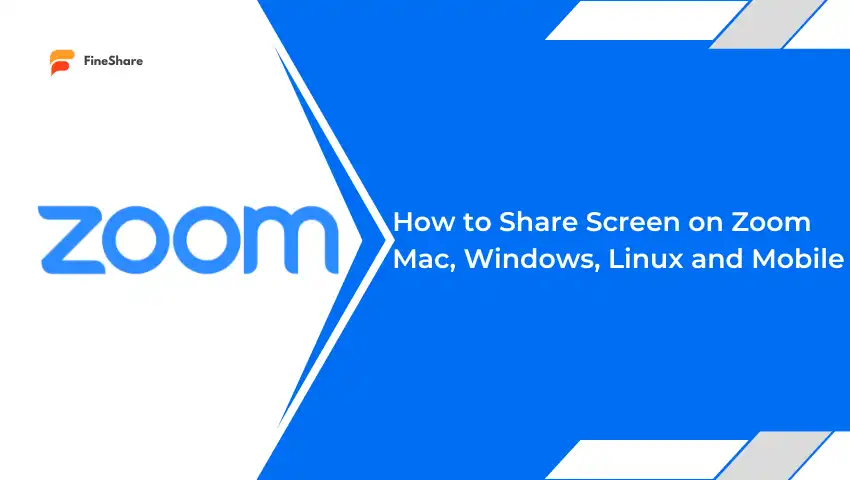 how to share screen on Zoom