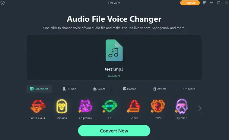 Audio File Voice Changer