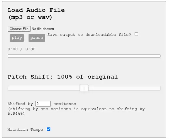 Online Tone Generator