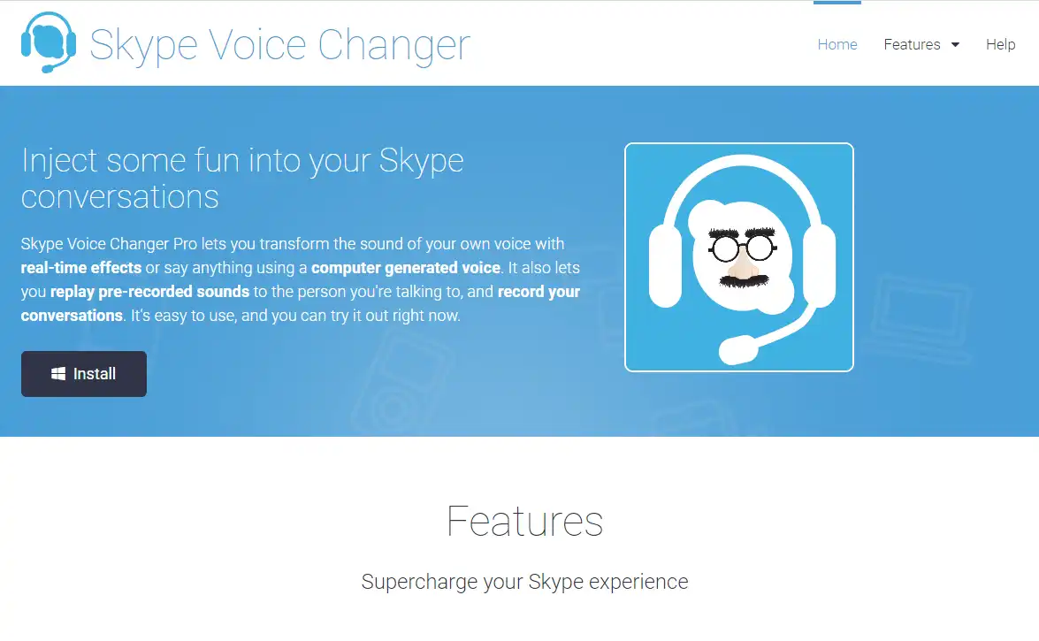 Skype Voice Changer Pro