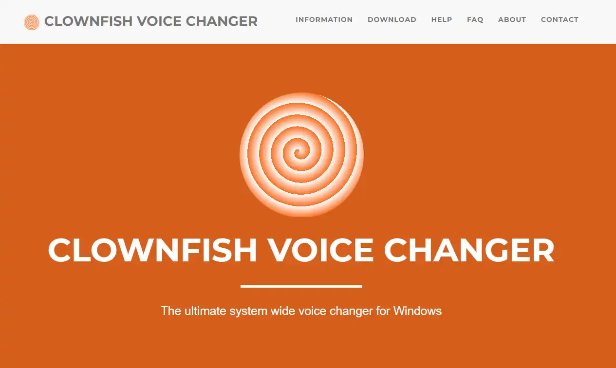 Clownfish Voice Changer