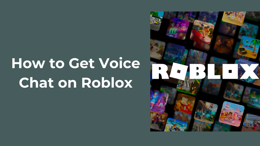 how to get voice chat on Roblox