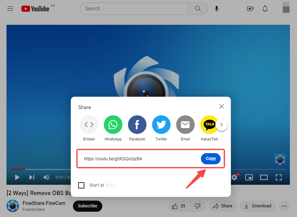 how to make a video link – YouTube