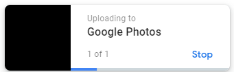 uploading in progress