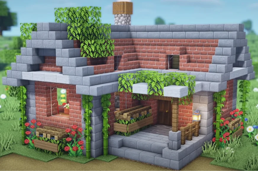 Starter brick house