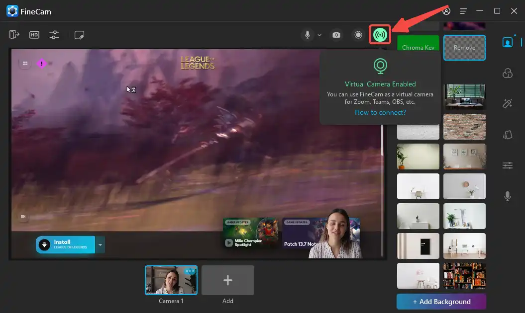 share your gameplay capture videos in video chats
