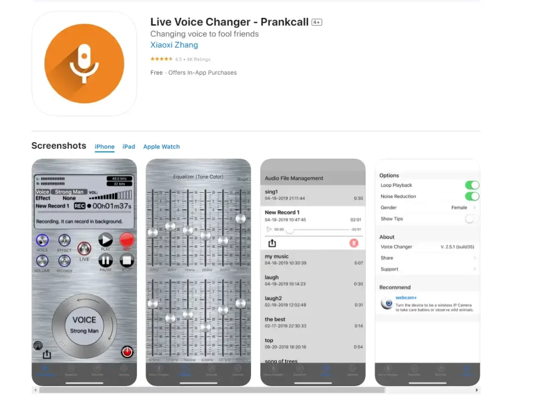 Live Voice Changer