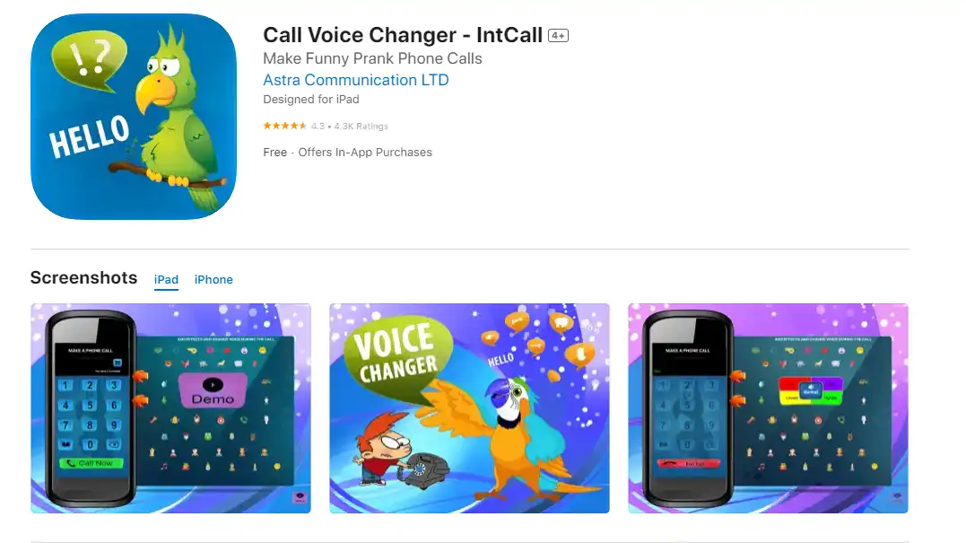 Call Voice Changer