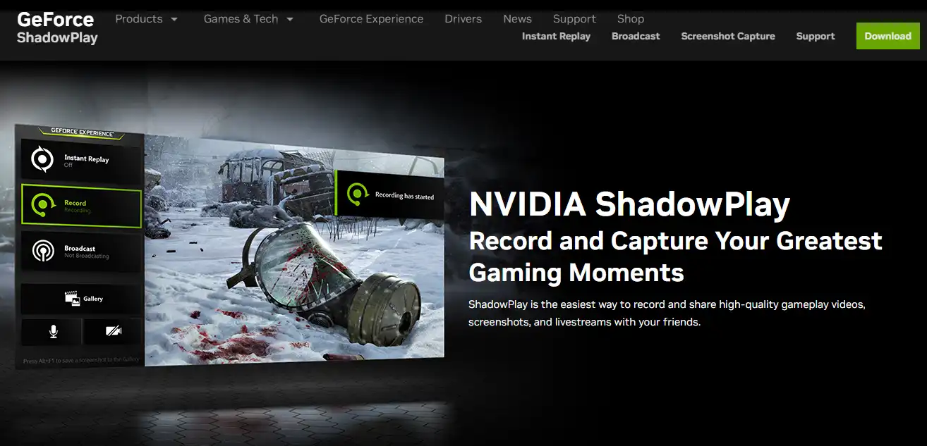 NVIDIA ShadowPlay