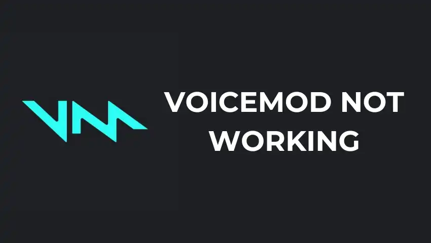 Voicemod not working