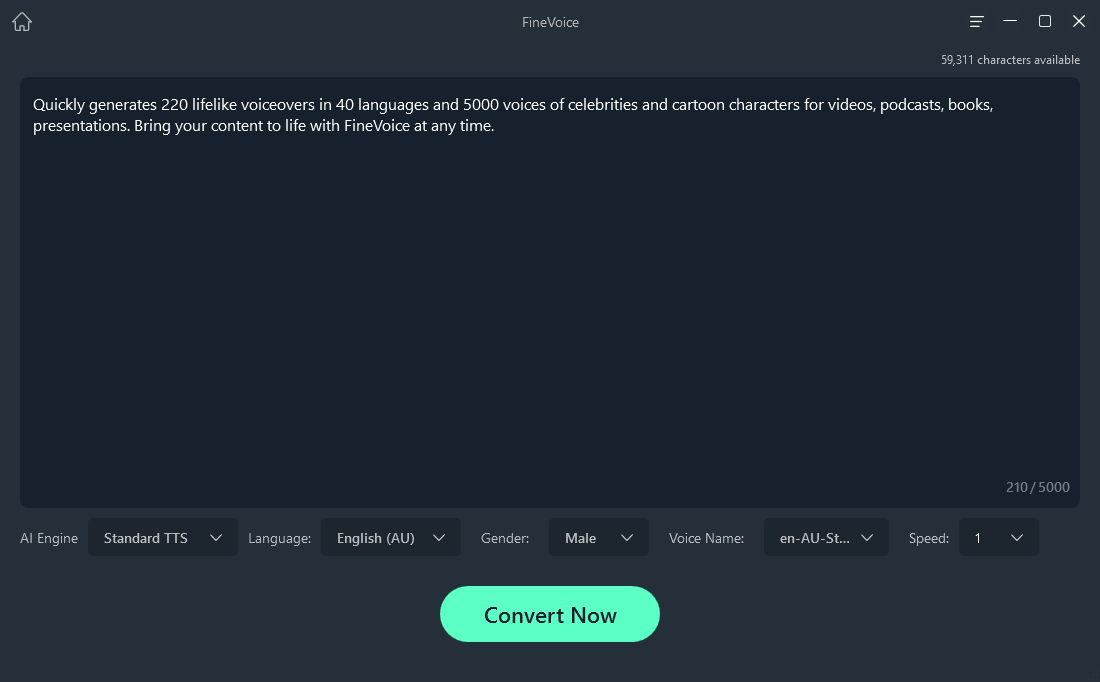 How to Use Finevoice Text to Speech Australian Accent Generator