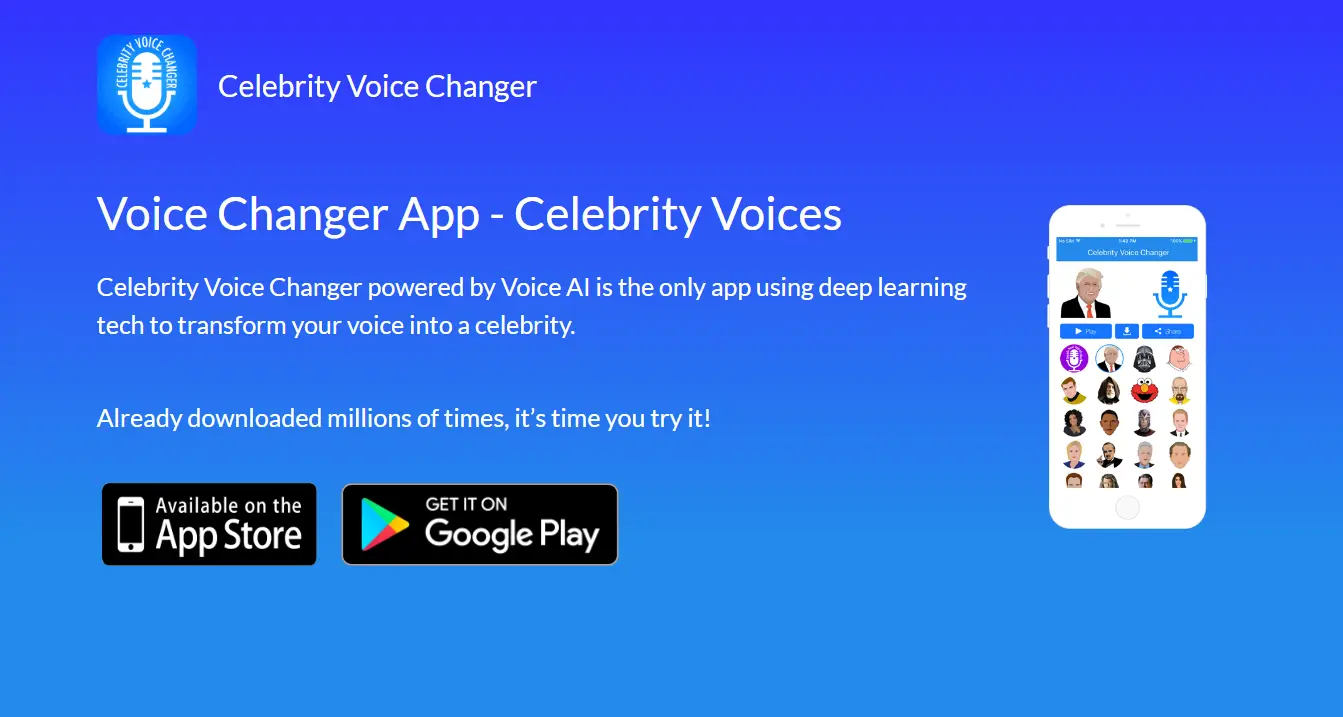 Celebrity Voice Changer