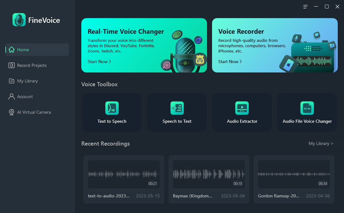 FineShare FineVoice Text to Speech