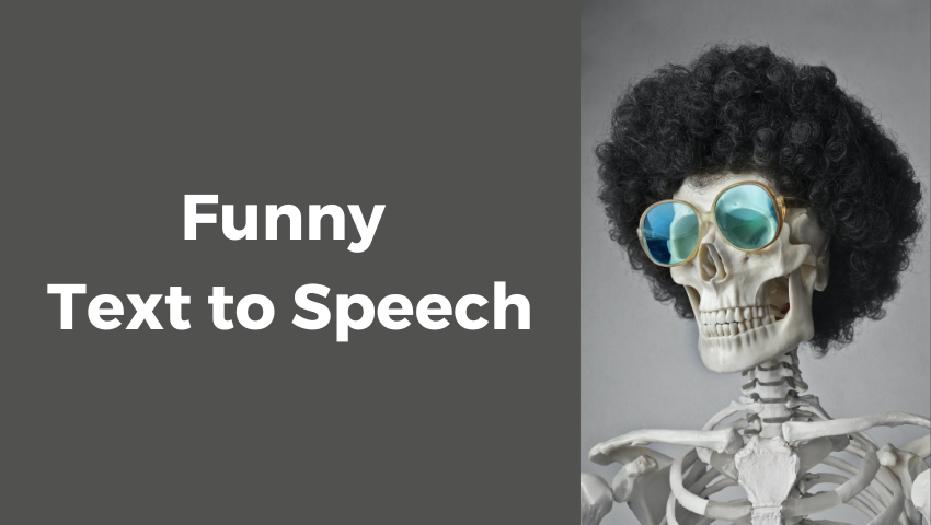 funny text to speech