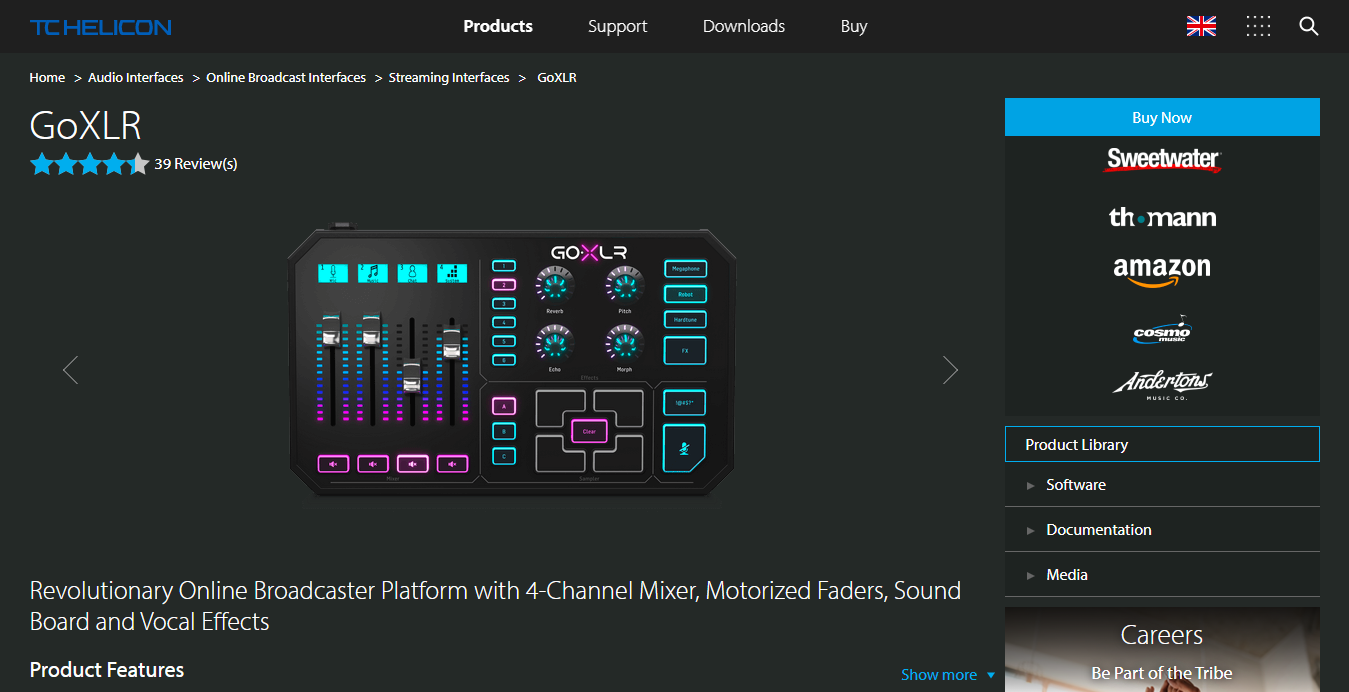 GoXLR voice changer