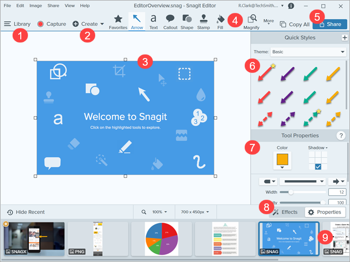 Snagit Editor