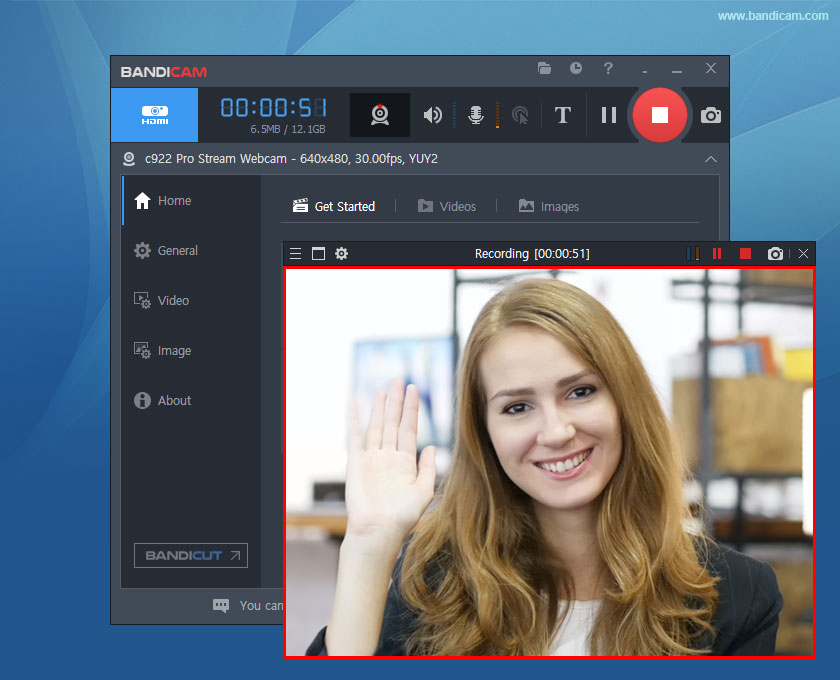 All-in-one Webcam Recording Software - Bandicam