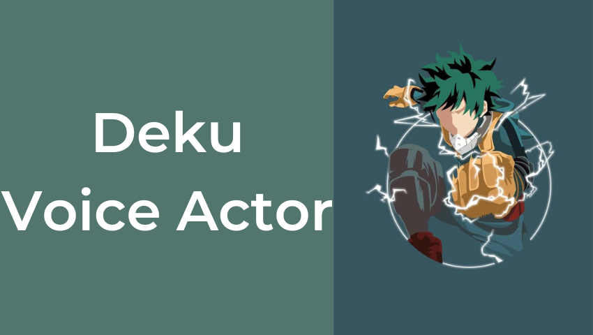 Boku no Hero Academia Anime Voice Actors / Seiyuu 