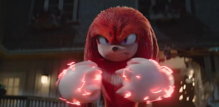 Knuckles in Sonic the Hedgehog 2