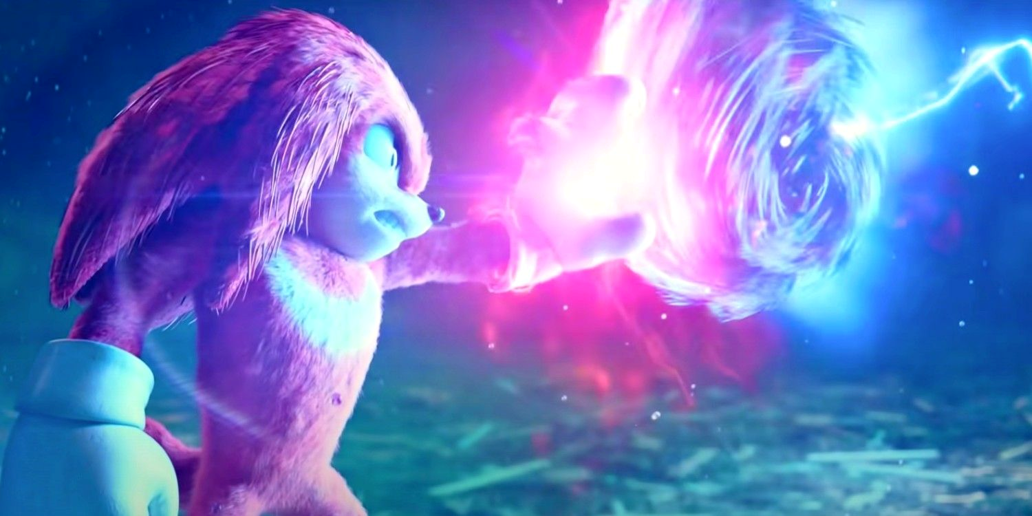 Knuckles in Sonic the Hedgehog 2