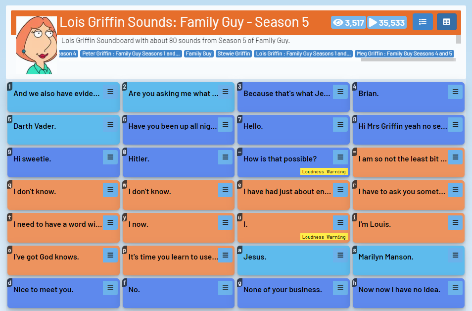 101 Soundboards