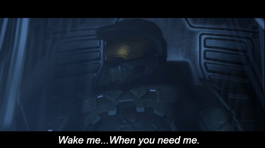 Classic line in Halo 3