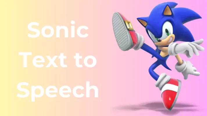 Sonic Text to Speech: How to Sound Like Sonic the Hedgehog