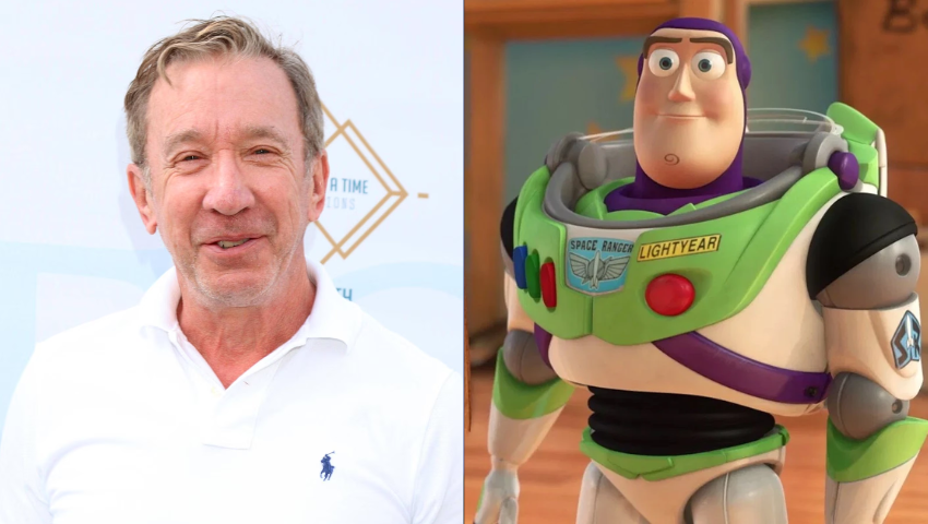 Tim Allen & Buzz Lightyear