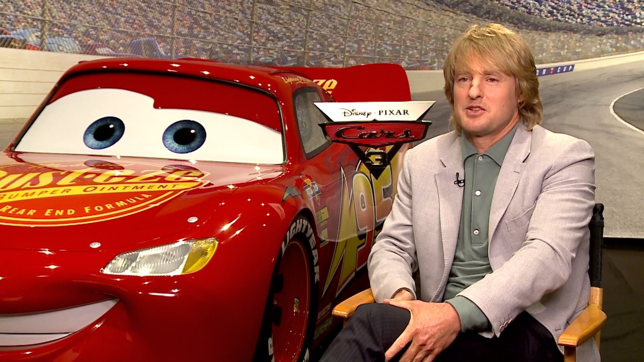 Lightning Mcqueen voice actor - Owen Wilson