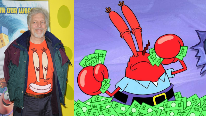 Mr. Krabs Voice Actor – Clancy Brown