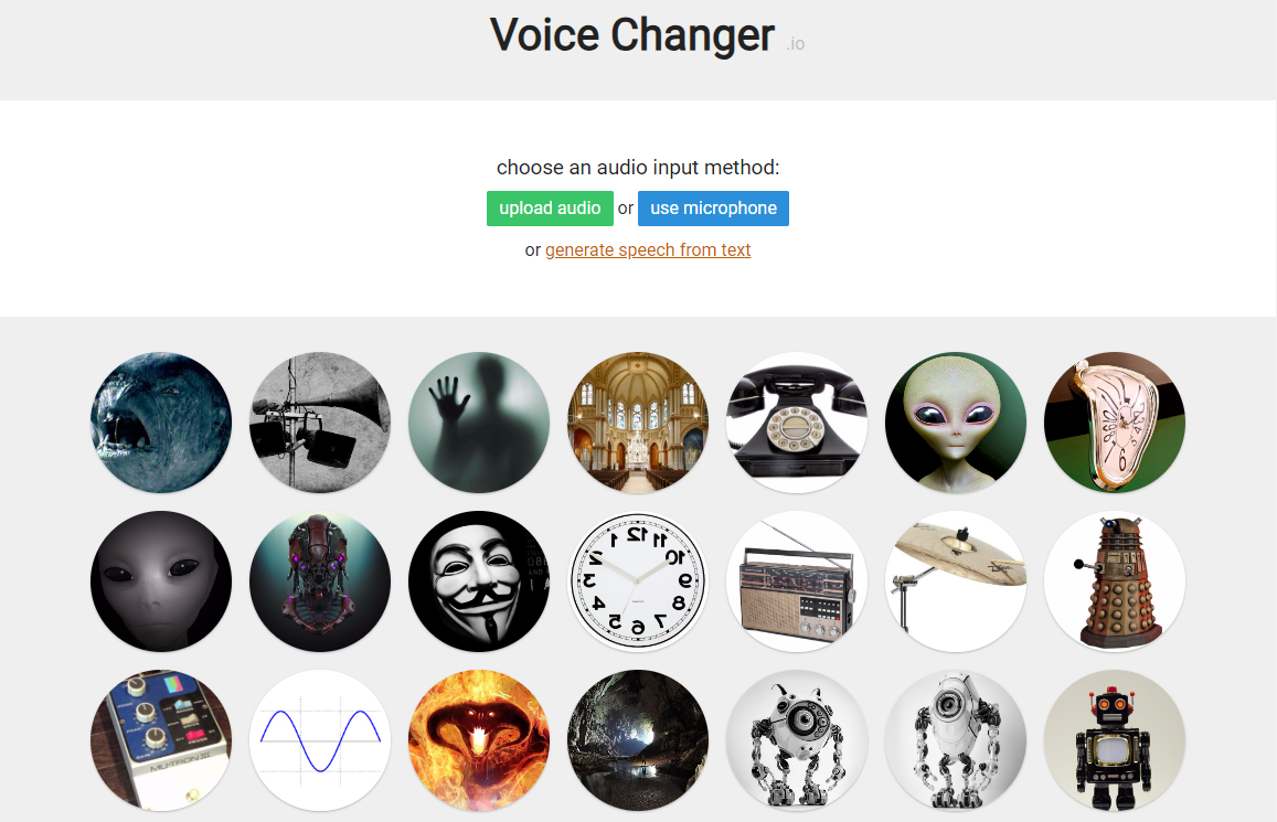 Voice Changer.io