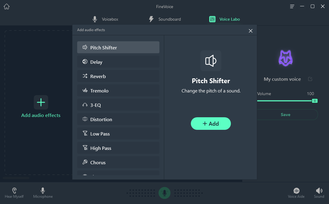 FineShare FineVoice Voice Labo