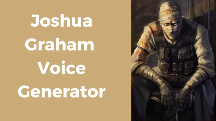 Create Joshua Graham Voice with Voice Generator in Easy Steps