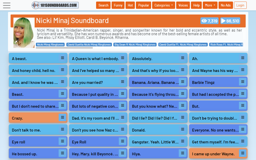 101 Soundboards