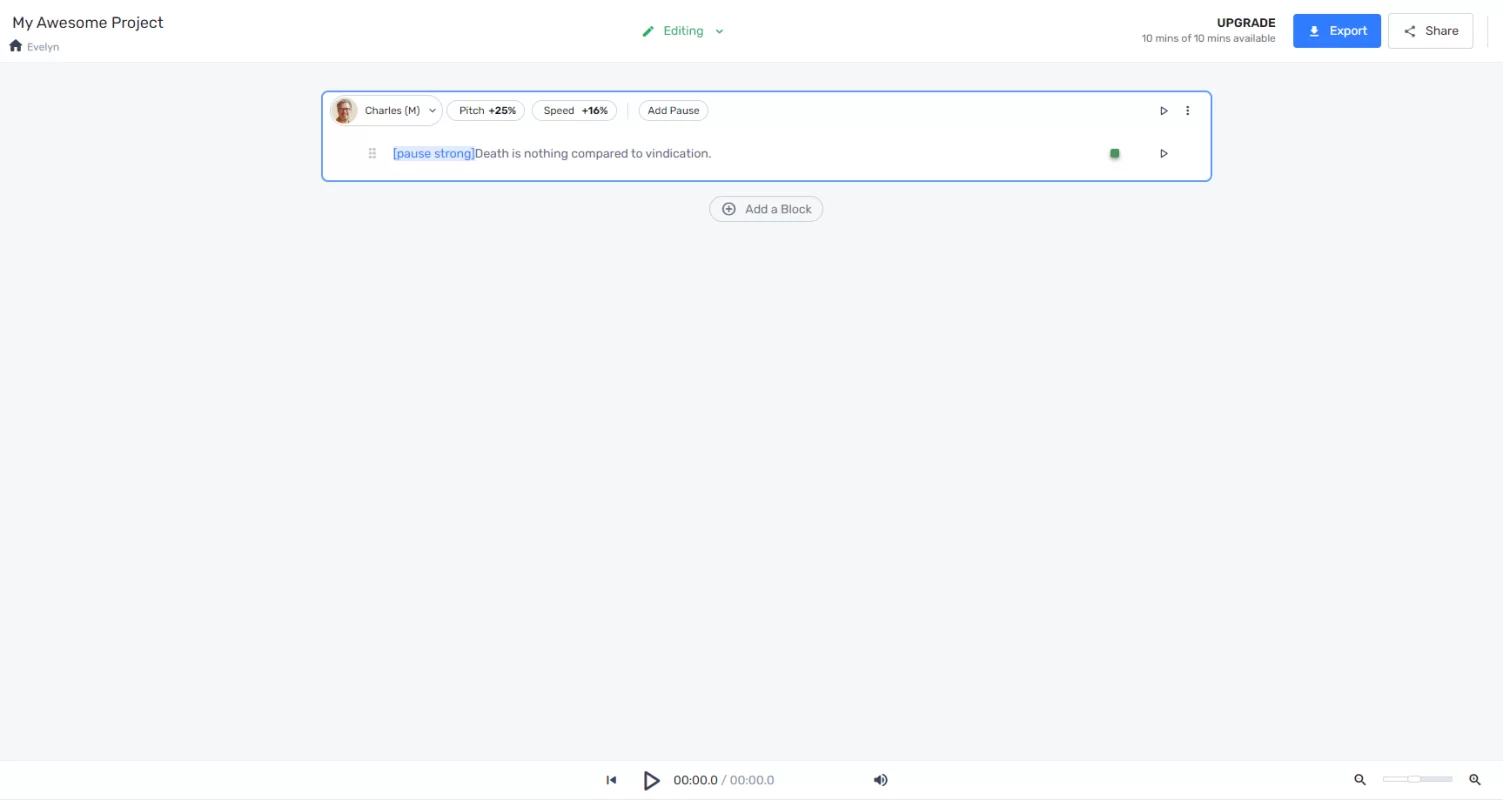 Murf AI Voice Changer