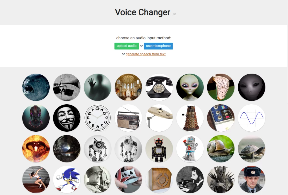 Voice Changer.io