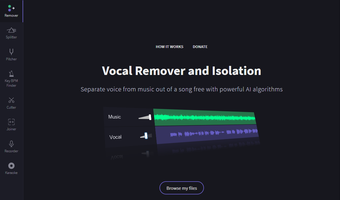 Vocal Remover and Isolation