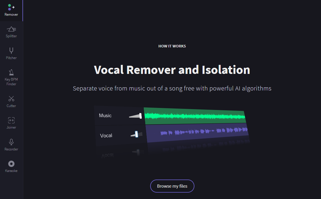 Vocal Removal and Isolation
