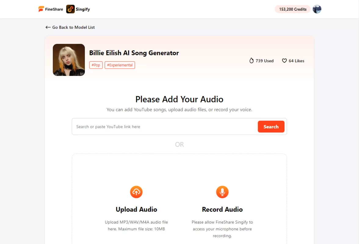 audio input