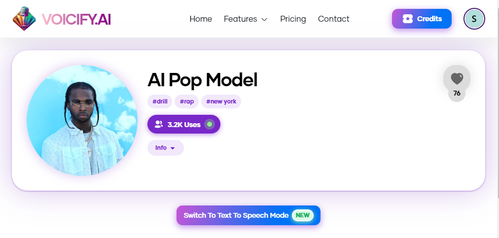 Voicify AI - Pop Smoke Voice Model
