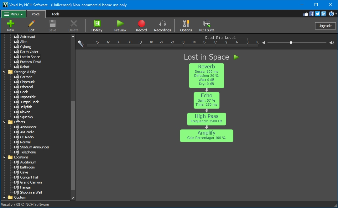 Voxal Voice Changer