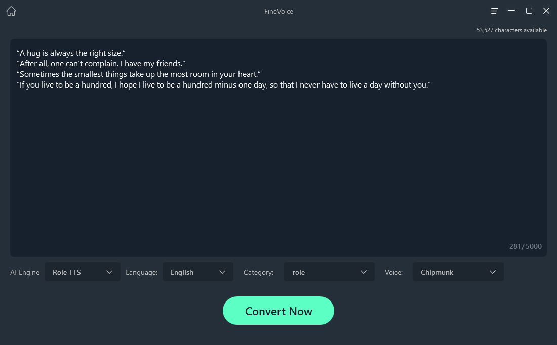 FineShare FineVoice Text to Speech