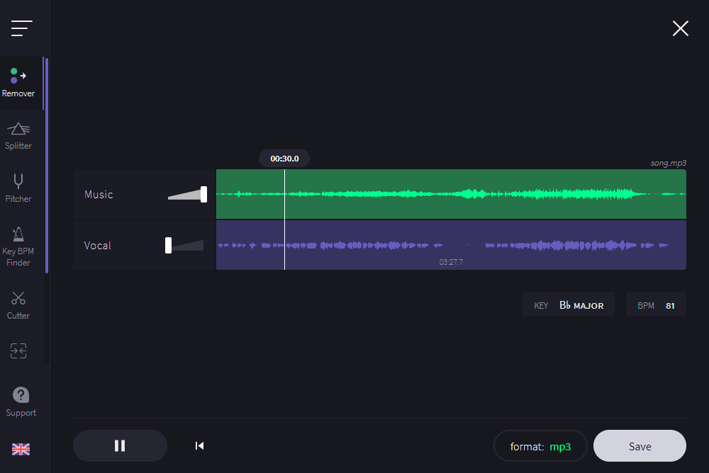 Vocal Remover and Isolation