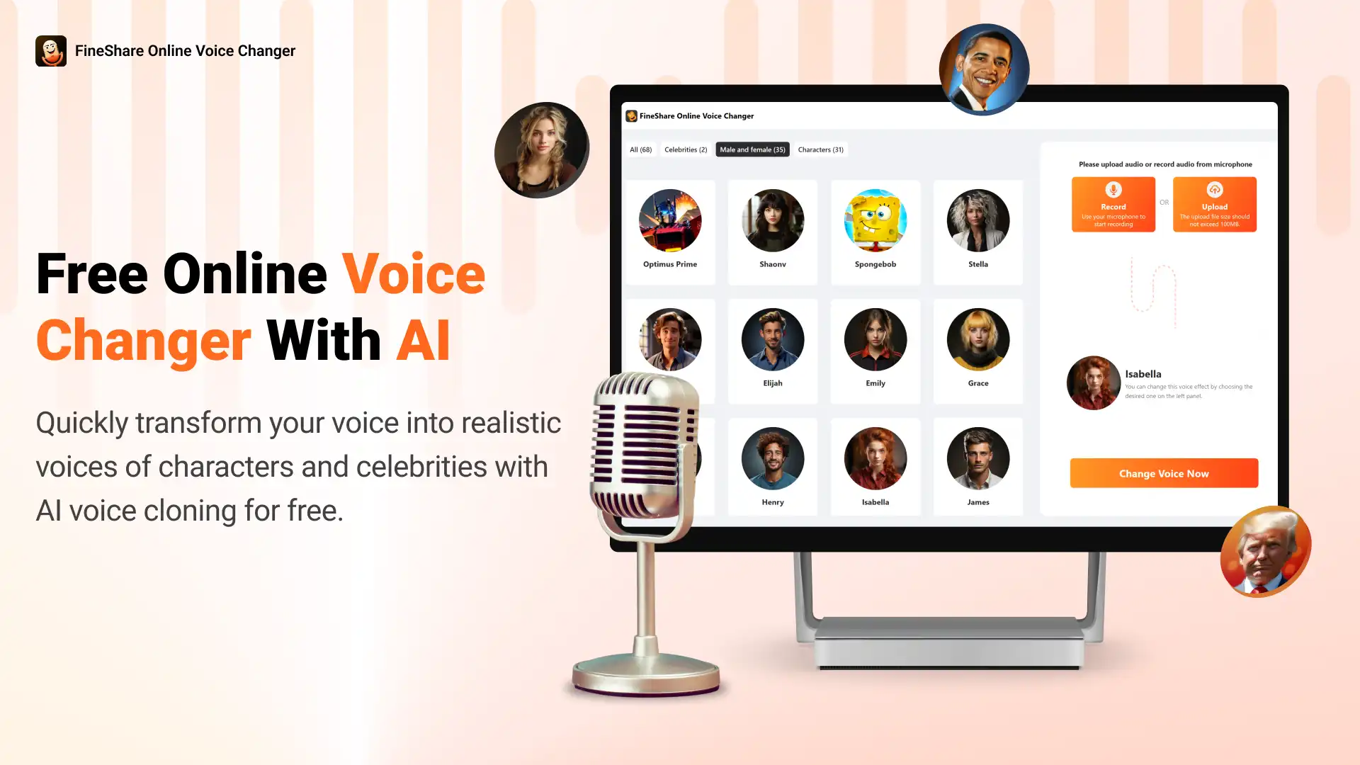Transforming the Online Voice Change Experience FineShare Introduces