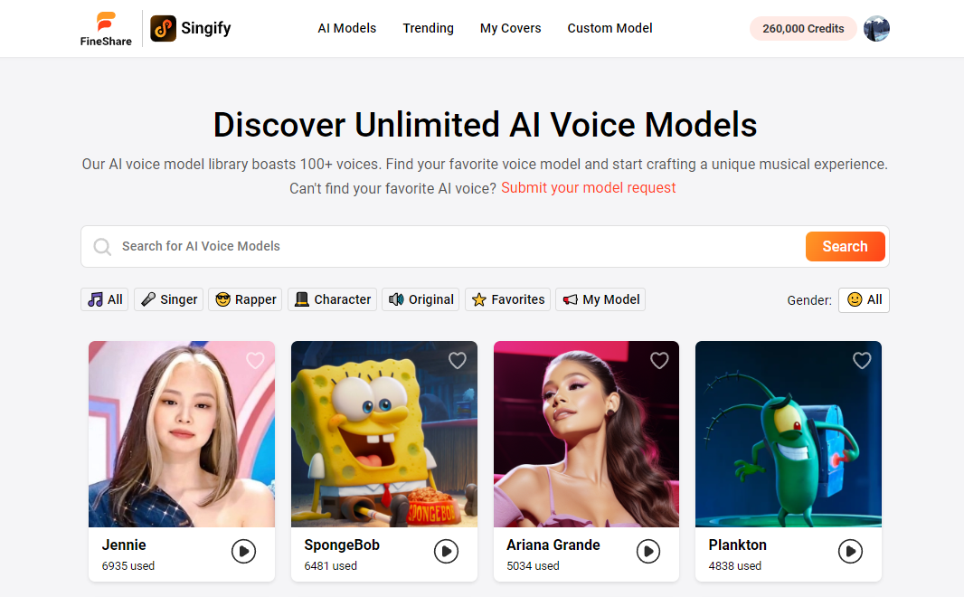 FineShare Singify