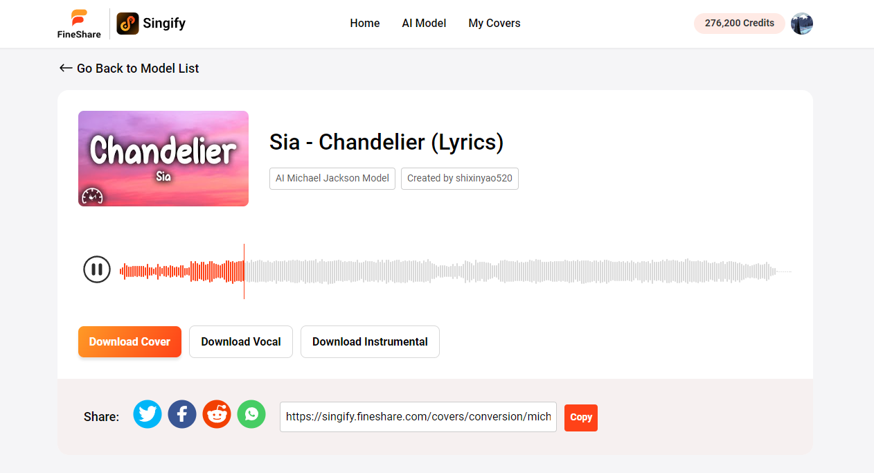 preview your song cover