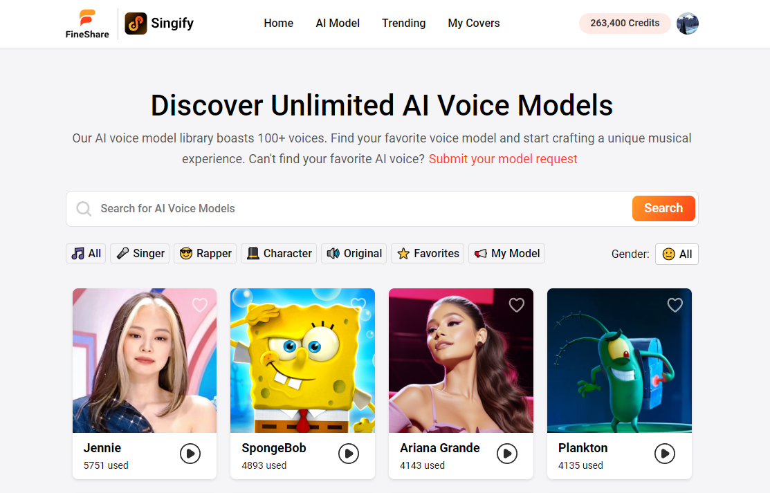 FineShare Singify