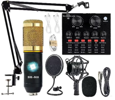 Podcast Equipment Recording Package Changer